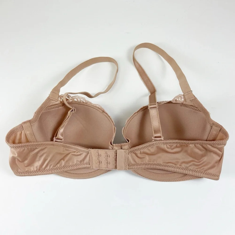 B.Tempt’d Bra Womens 34B Beige Adjustable Straps - Picture 2 of 7